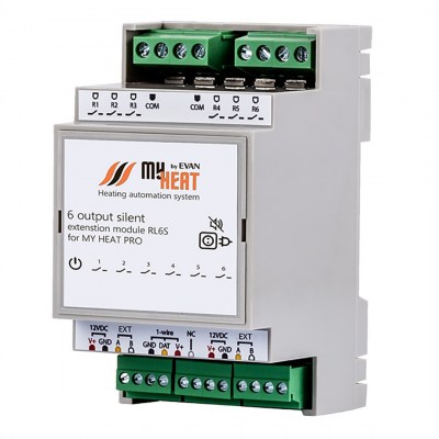 Симисторный блок расширения автоматики для котлов MyHeat RL6S
